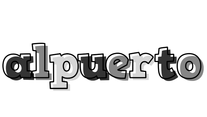 Alpuerto night logo