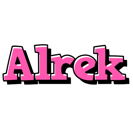 Alrek girlish logo