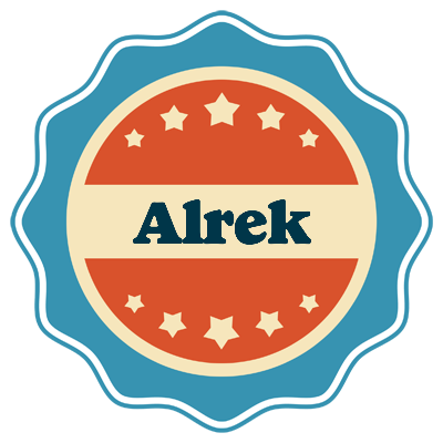 Alrek labels logo
