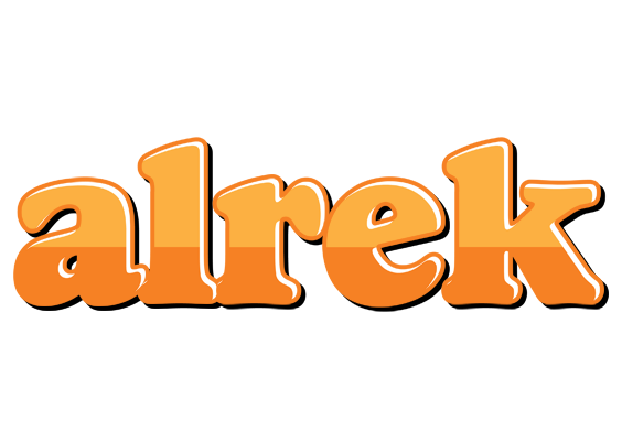 Alrek orange logo