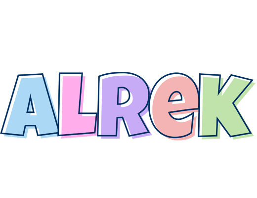 Alrek pastel logo