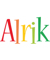 Alrik birthday logo