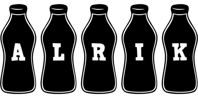 Alrik bottle logo