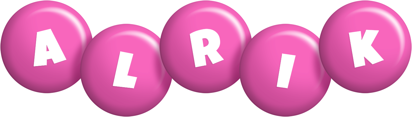 Alrik candy-pink logo