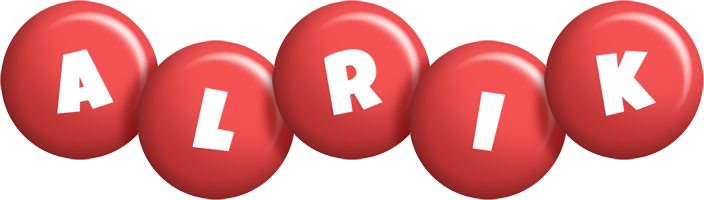 Alrik candy-red logo