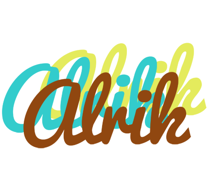 Alrik cupcake logo