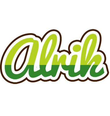 Alrik golfing logo