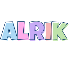 Alrik pastel logo