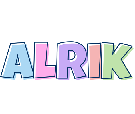 Alrik pastel logo