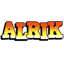 Alrik sunset logo