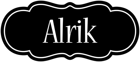 Alrik welcome logo