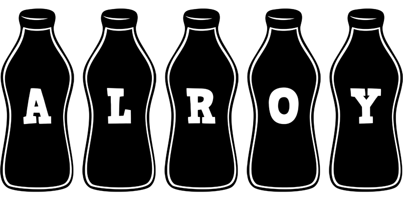 Alroy bottle logo