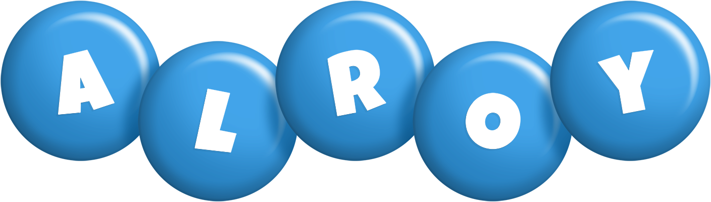 Alroy candy-blue logo