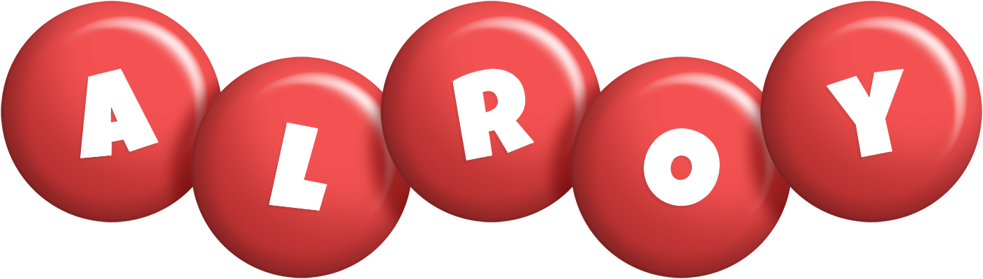 Alroy candy-red logo