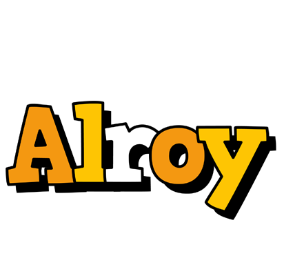 Alroy cartoon logo