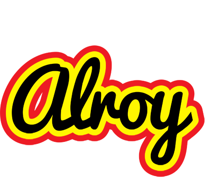 Alroy flaming logo