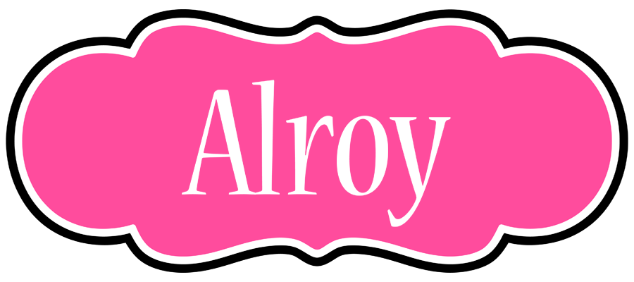 Alroy invitation logo