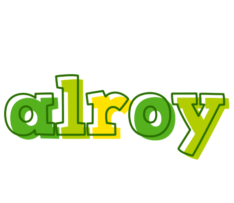 Alroy juice logo