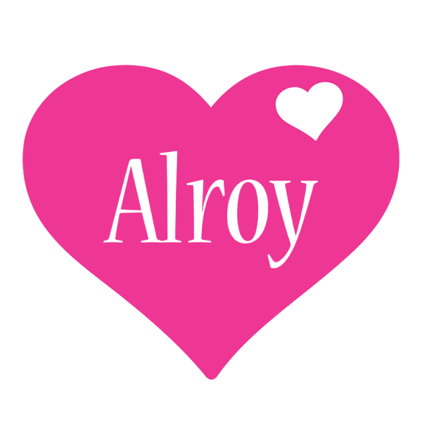 Alroy love-heart logo