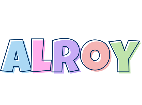 Alroy pastel logo
