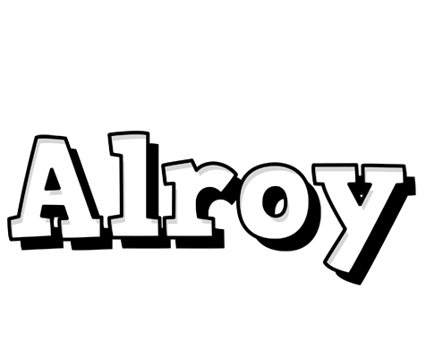 Alroy snowing logo