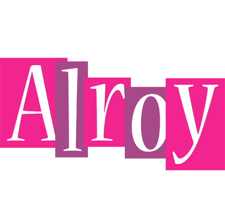 Alroy whine logo