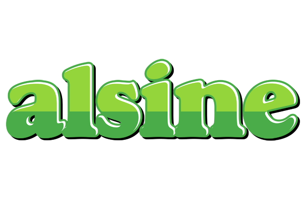 Alsine apple logo