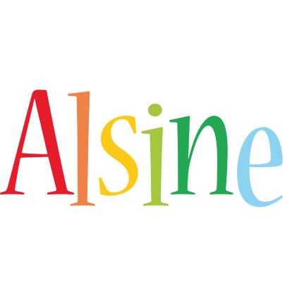 Alsine birthday logo