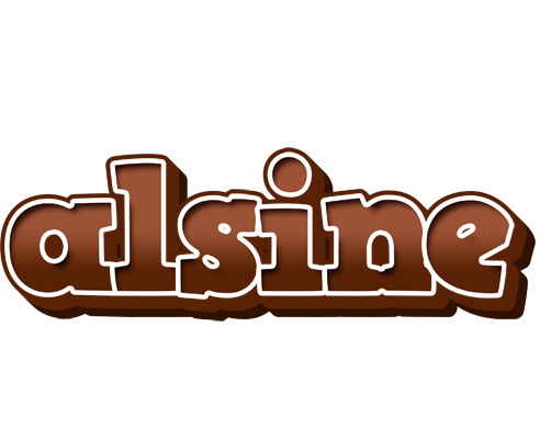 Alsine brownie logo
