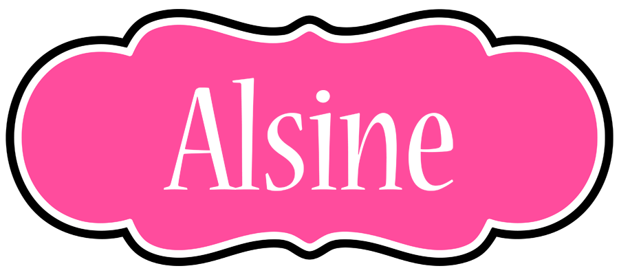 Alsine invitation logo