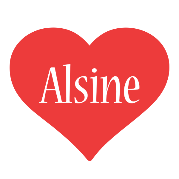 Alsine love logo