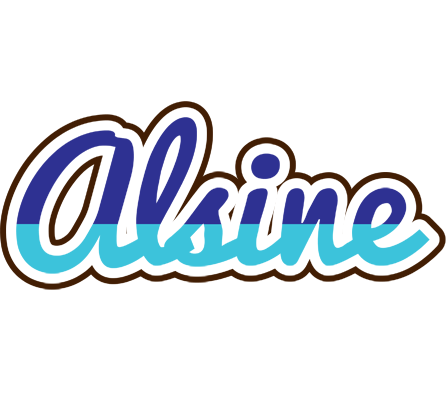 Alsine raining logo