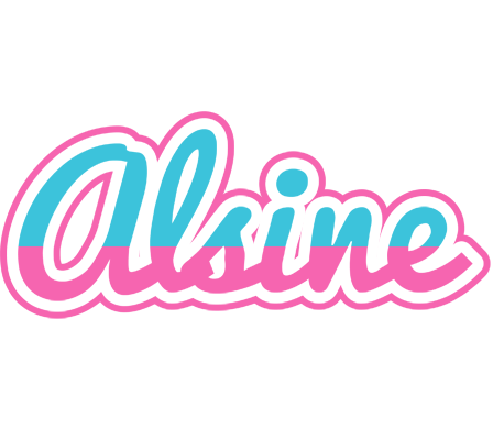 Alsine woman logo