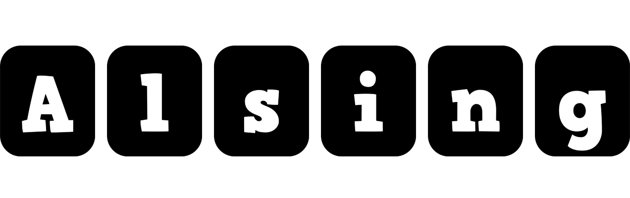 Alsing box logo