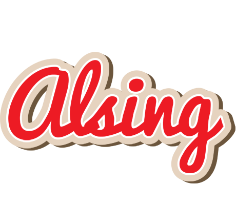 Alsing chocolate logo