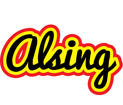 Alsing flaming logo