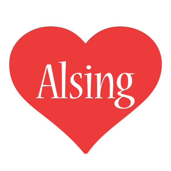 Alsing love logo