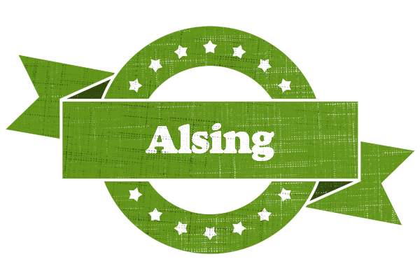Alsing natural logo