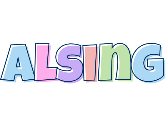 Alsing pastel logo