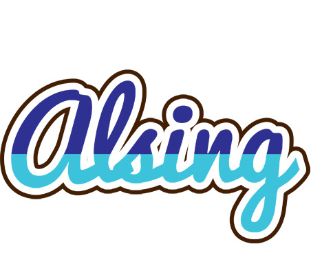 Alsing raining logo