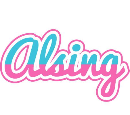Alsing woman logo