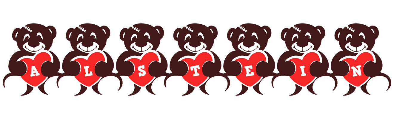 Alstein bear logo