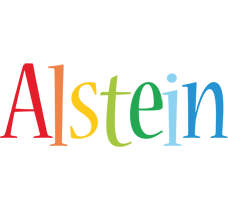 Alstein birthday logo