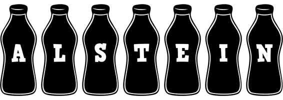 Alstein bottle logo