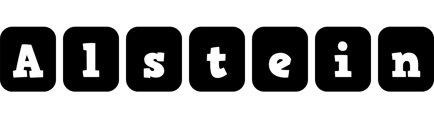 Alstein box logo