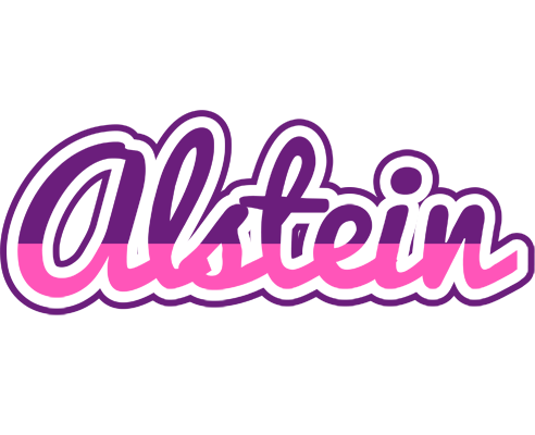 Alstein cheerful logo
