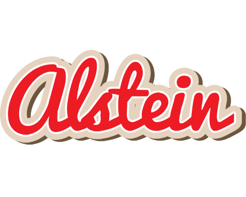 Alstein chocolate logo
