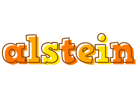 Alstein desert logo