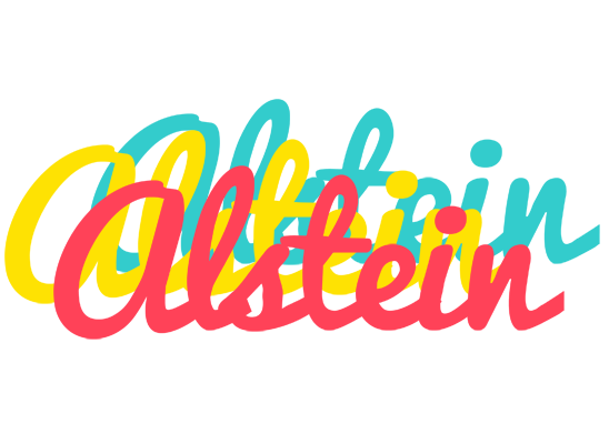 Alstein disco logo