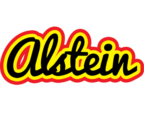 Alstein flaming logo